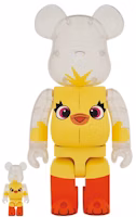 Bearbrick x Disney Pixar Toy Story 4 Ducky 100% & 400% Set Bearbrick x Disney Pixar Toy Story 4 Ducky 100% & 400% Set