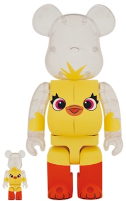 Bearbrick x Disney Pixar Toy Story 4 Ducky 100% y 400% Set Buy Bearbrick x Disney Pixar Toy Story 4 Ducky 100% y 400% Set