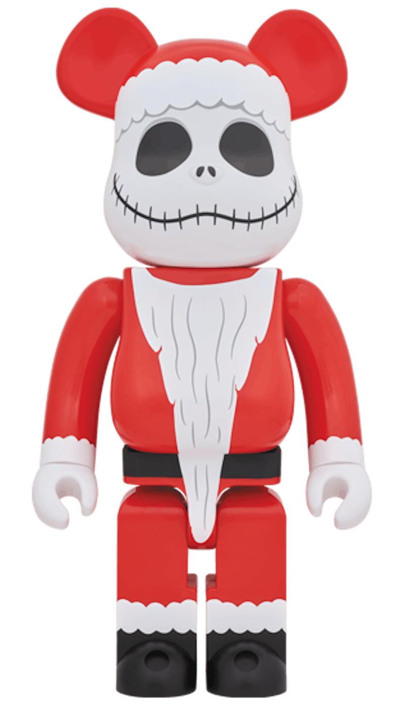 Buy Bearbrick x Disney 聖誕傑克 1000% 多色版