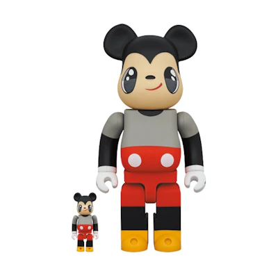 Bearbrick Disney Javier Calleja Mickey Mouse Set '100% & 400%'