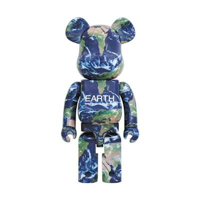 Bearbrick Earth 1000% Set 'Columbia Space Shuttle'