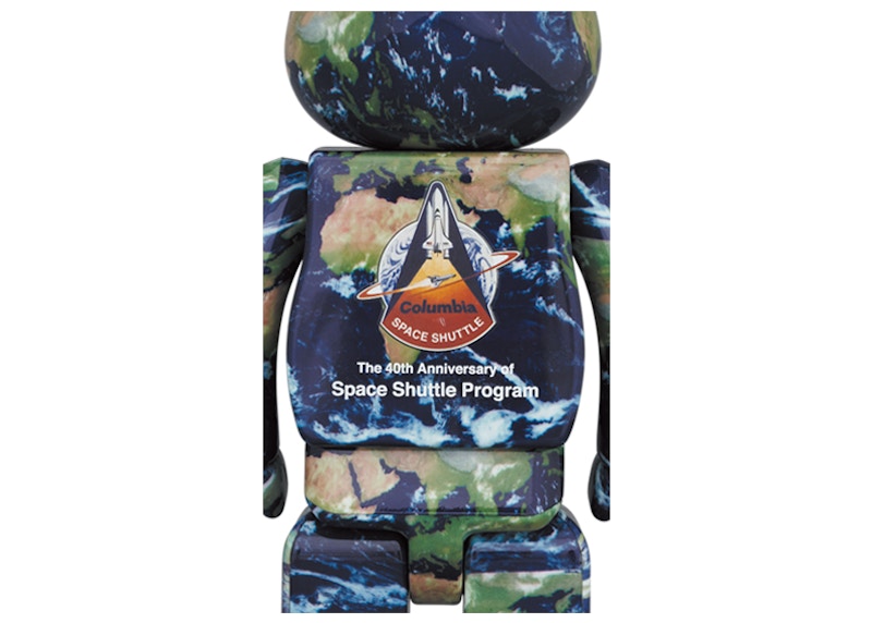 Lookbook Bearbrick x Earth 100%及400%套装 '哥伦比亚号航天飞机'
