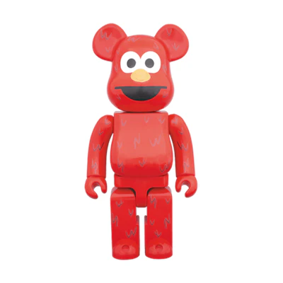 Bearbrick Elmo 400% 'Red'