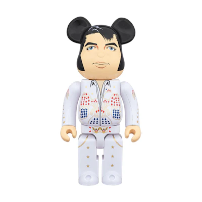 Bearbrick Elvis Presley 1000% White
