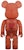Bearbrick x Emotionally Unavailable Clear Red Heart 1000%