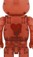 Bearbrick x Emotionally Unavailable Corazón Rojo Claro 1000% Order Bearbrick x Emotionally Unavailable Corazón Rojo Claro 1000%
