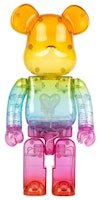 Bearbrick x Emotionally Unavailable Gradient Heart 1000% Multi Bearbrick x Emotionally Unavailable Gradient Heart 1000% Multi