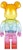 Bearbrick x Emotionally Unavailable Gradient Heart 1000% Multi