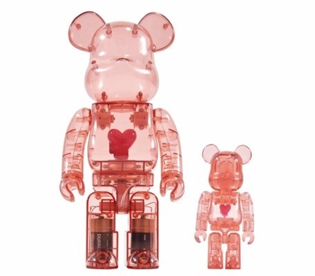 Bearbrick x Emotionally Unavailable Red Heart 100% & 400% Set 'Red' Buy Bearbrick x Emotionally Unavailable Red Heart 100% & 400% Set 'Red'