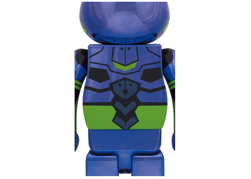 Order Bearbrick x Evangelion Unit 1 1000% 'Chrome'
