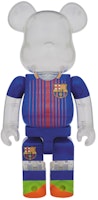 Bearbrick x 巴塞罗那 100% & 400% 组合 '透明海军蓝' Order Bearbrick x 巴塞罗那 100% & 400% 组合 '透明海军蓝'