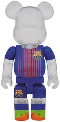 Bearbrick x FC Barcelona 100% y 400% Set 'Azul Transparente' Order Bearbrick x FC Barcelona 100% y 400% Set 'Azul Transparente'