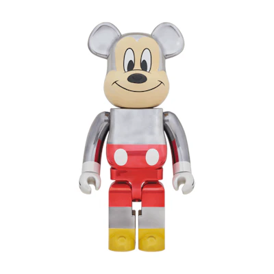 Bearbrick fragment Mickey Color Version 1000% Silver