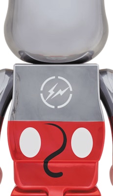 Bearbrick x fragment design Mickey Mouse Versión Color Plata 1000% Order Bearbrick x fragment design Mickey Mouse Versión Color Plata 1000%
