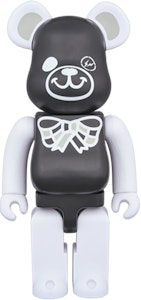 Bearbrick x 共济会 x Fragment 100% & 400% 组合 '黑色' Order Bearbrick x 共济会 x Fragment 100% & 400% 组合 '黑色'