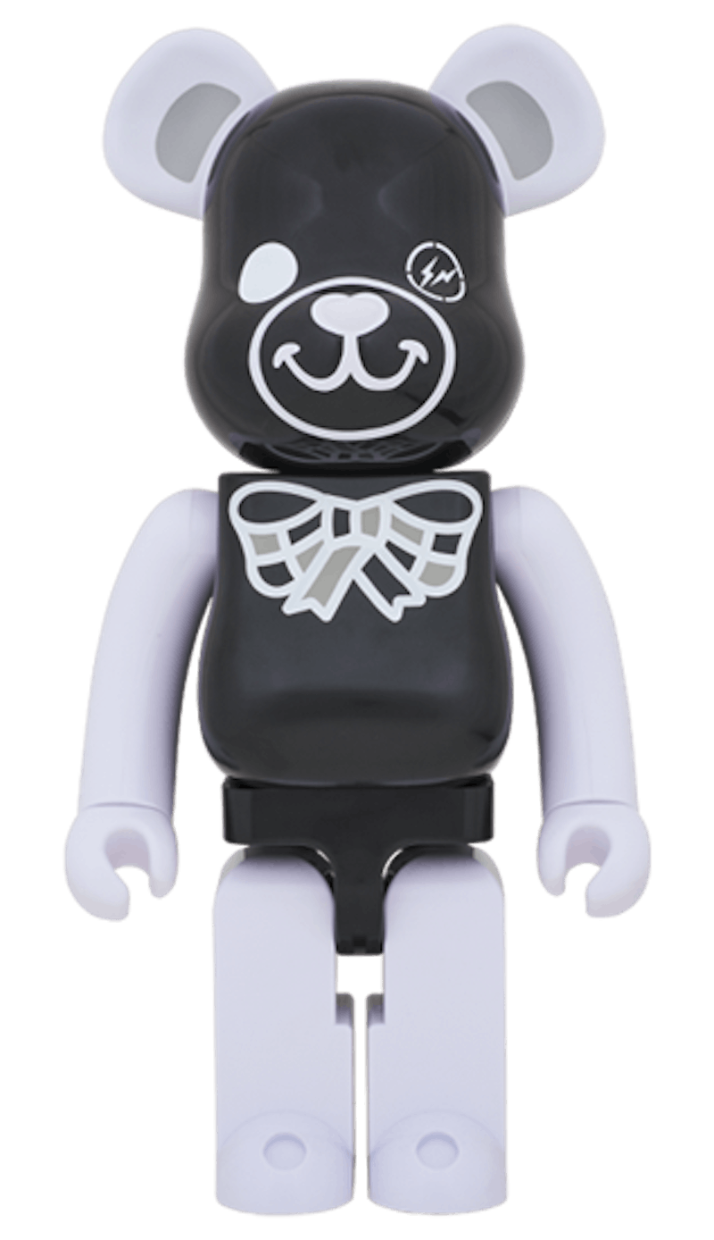 Buy 積木熊x共濟會x閃電設計1000%黑色