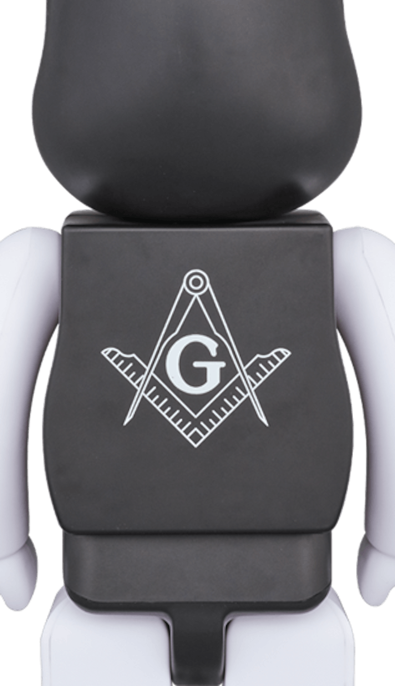 Order 積木熊x共濟會x閃電設計1000%黑色