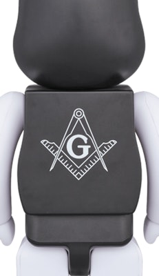 積木熊x共濟會x閃電設計1000%黑色 Order 積木熊x共濟會x閃電設計1000%黑色