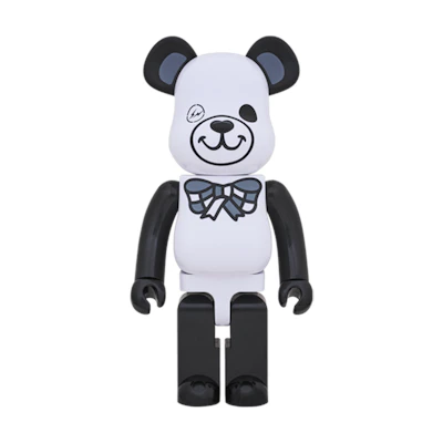 Bearbrick Freemasonry fragment 1000% White