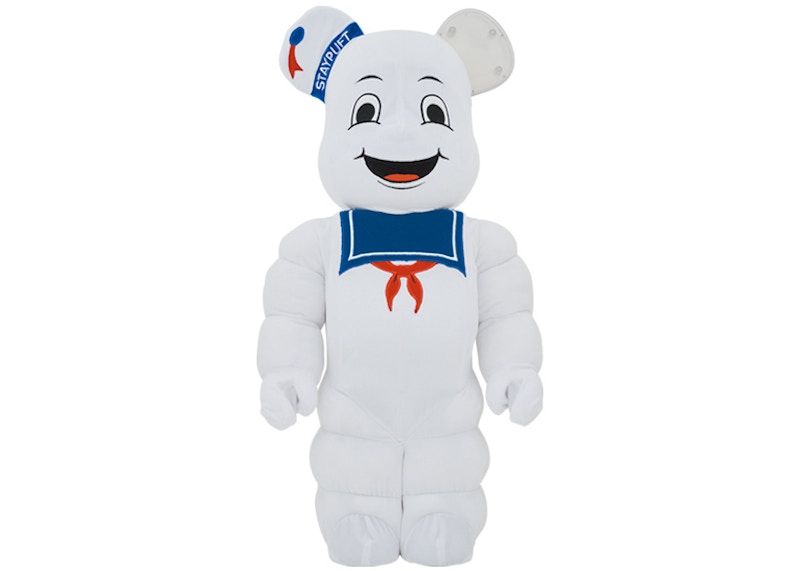 Bearbrick x Ghostbusters Stay Puft Marshmallow Man Costume Version 1000%