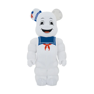 Bearbrick Ghostbusters Stay Puft Marshmallow Man Costume Version 1000%
