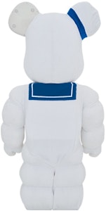 Bearbrick x Ghostbusters Stay Puft Marshmallow Man Kostum Versi 1000% Order Bearbrick x Ghostbusters Stay Puft Marshmallow Man Kostum Versi 1000%