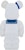 Bearbrick x Ghostbusters Stay Puft Marshmallow Man Costume Version 1000%