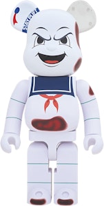 Bearbrick x Ghostbusters Stay Puft Marshmallow Man Muka Marah 1000% Putih Buy Bearbrick x Ghostbusters Stay Puft Marshmallow Man Muka Marah 1000% Putih