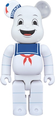 Bearbrick x Ghostbusters Stay Puft Marshmellow Man 1000% White Buy Bearbrick x Ghostbusters Stay Puft Marshmellow Man 1000% White