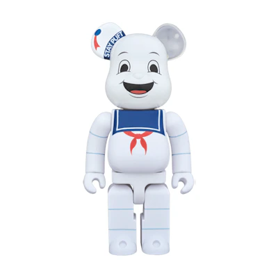 Bearbrick Ghostbusters Stay Puft Marshmellow Man 1000% White
