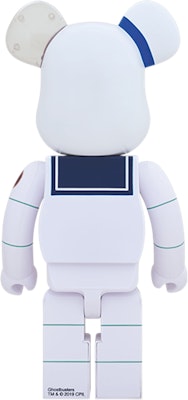 Bearbrick x Ghostbusters Stay Puft Marshmellow Man Angry Face 1000% White Order Bearbrick x Ghostbusters Stay Puft Marshmellow Man Angry Face 1000% White