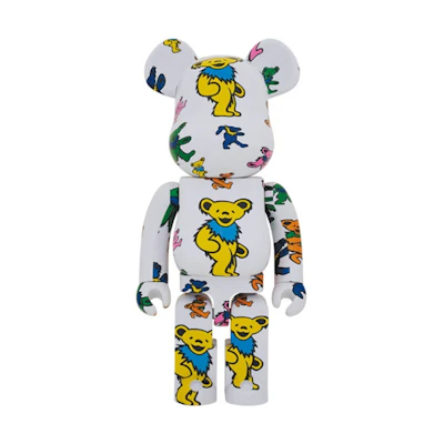 Bearbrick Grateful Dead (Dancing Bear) 1000%
