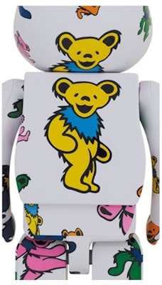 Bearbrick x Grateful Dead (Dancing Bear) 1000% Order Bearbrick x Grateful Dead (Dancing Bear) 1000%