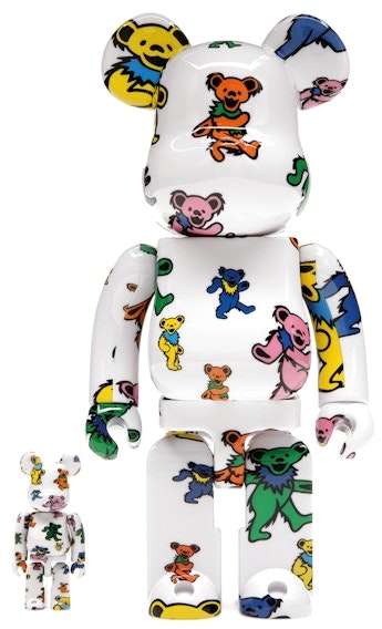 bearbrick-x-grateful-dead-dancing-bear-100-and-400-set