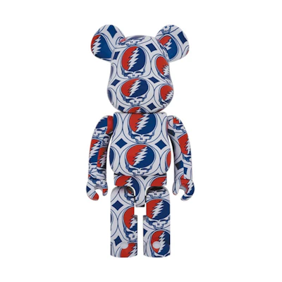 Bearbrick Grateful Dead (Steal Your Face) 1000%