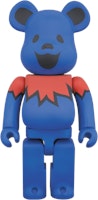 Bearbrick x Grateful Dead Dancing Bear 400% Blue Bearbrick x Grateful Dead Dancing Bear 400% Blue