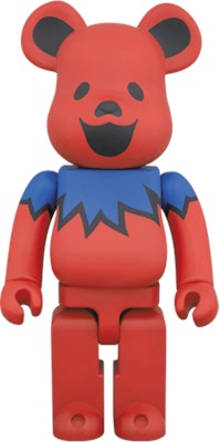 Bearbrick x Grateful Dead Dancing Bear 400% Merah Buy Bearbrick x Grateful Dead Dancing Bear 400% Merah