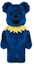 Buy Bearbrick x Grateful Dead Oso Bailarín Disfraz Azul 1000%