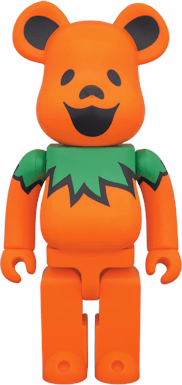 bearbrick-x-grateful-dead-dancing-bears-400-orange