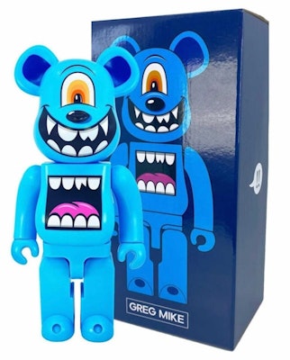 Bearbrick x Greg Mike Hibearnation 400% 'Blue' (DesignerCon Exclusive) Order Bearbrick x Greg Mike Hibearnation 400% 'Blue' (DesignerCon Exclusive)