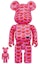 Buy Bearbrick x Hide Pink Heart 100% & 400% Set