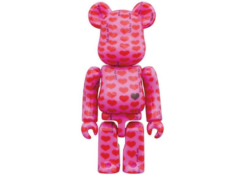 Order ベアブリック x hide ピンクハート 100%&400% セット
