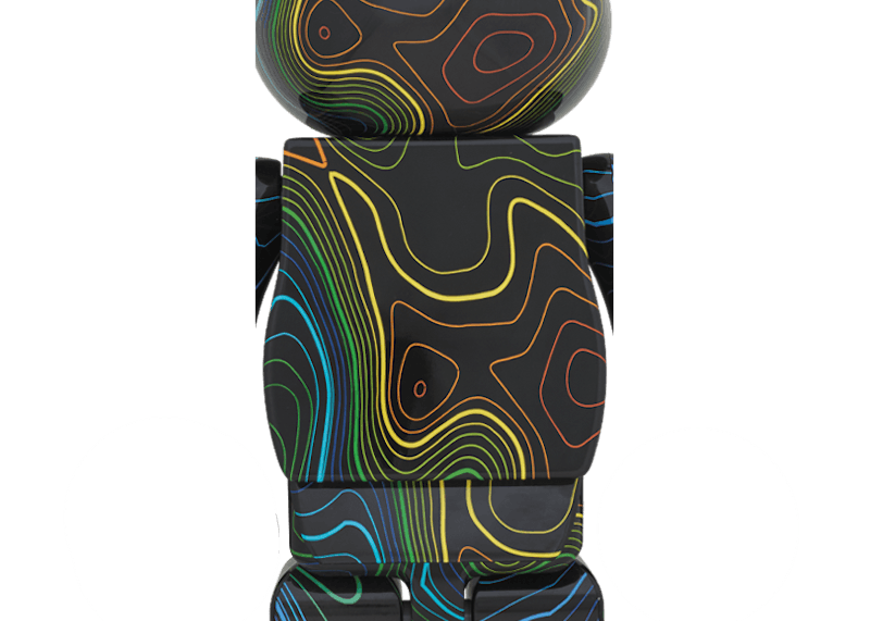 Order Bearbrick x Hypebeast 1000% 'Hitam Pelbagai Warna'