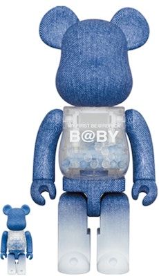 Bearbrick x INNERSECT 2021 My First Baby 100% & 400% Set Mainan Koleksi Buy Bearbrick x INNERSECT 2021 My First Baby 100% & 400% Set Mainan Koleksi