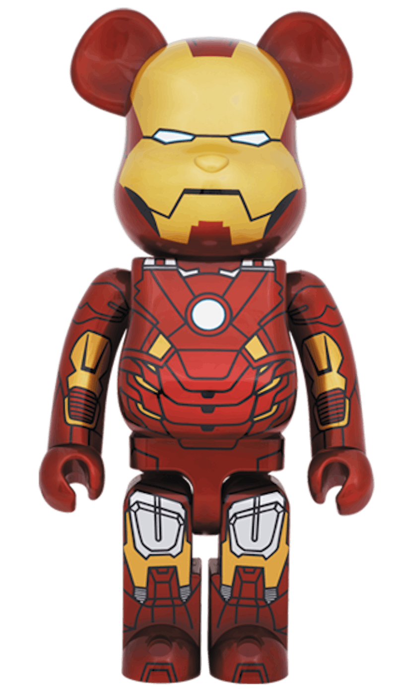 BE@RBRICK IRON MAN MARK VII DAMAGE 1000％