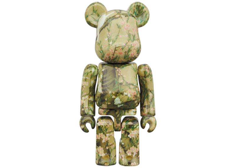 Bearbrick Ito Jakuchu 100% & 400% Set 'Peach Blossom Poultry' 圖 2