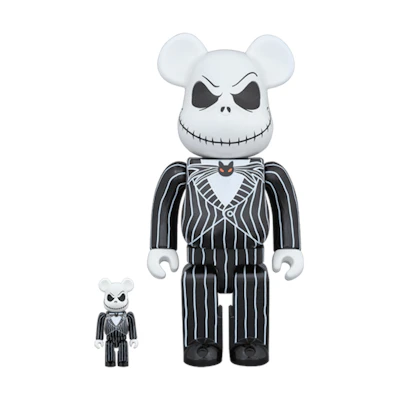 Jack Skellington 100% & 400% Set Black