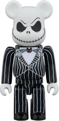 Bearbrick 聯名 傑克·史克林頓 100% & 400% 套裝「黑色」 Order Bearbrick 聯名 傑克·史克林頓 100% & 400% 套裝「黑色」