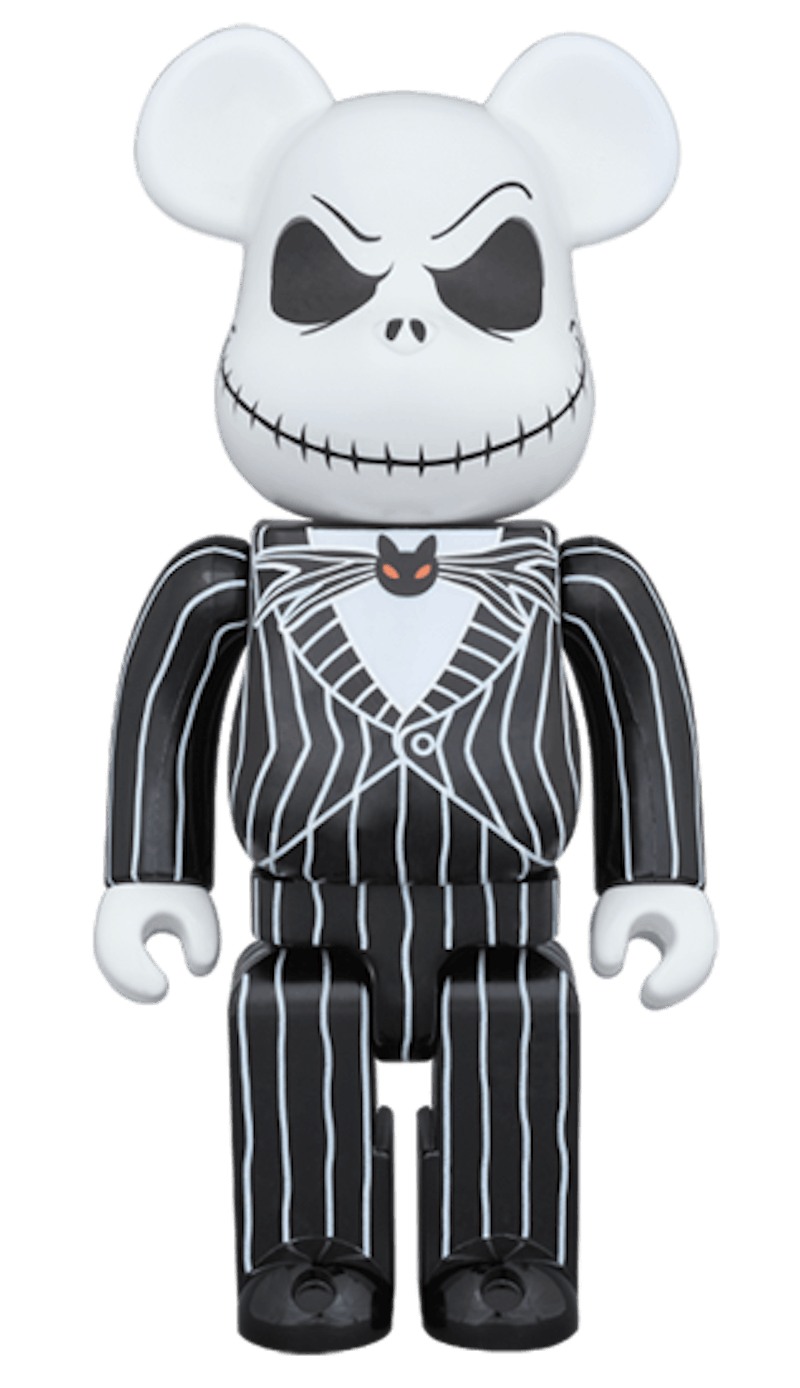 Lookbook Bearbrick x 南瓜王杰克 100% & 400% 套装 '黑色'