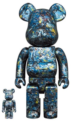 Bearbrick x 杰克逊·波洛克工作室 100% & 400% 套装 '镀铬' Buy Bearbrick x 杰克逊·波洛克工作室 100% & 400% 套装 '镀铬'